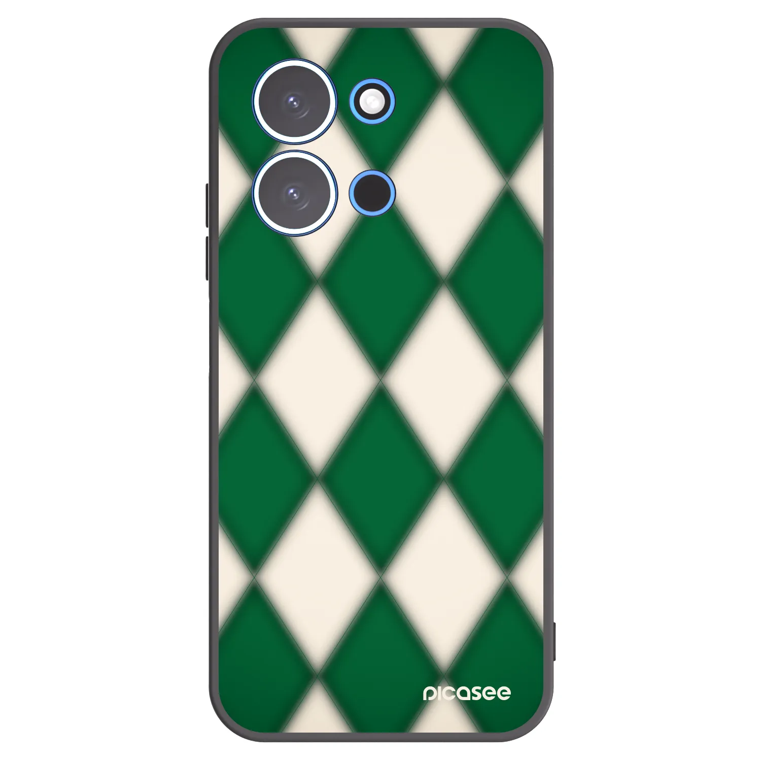 Picasee husă neagră din silicon pentru Xiaomi Redmi 15C 4G - Emerald Diamond