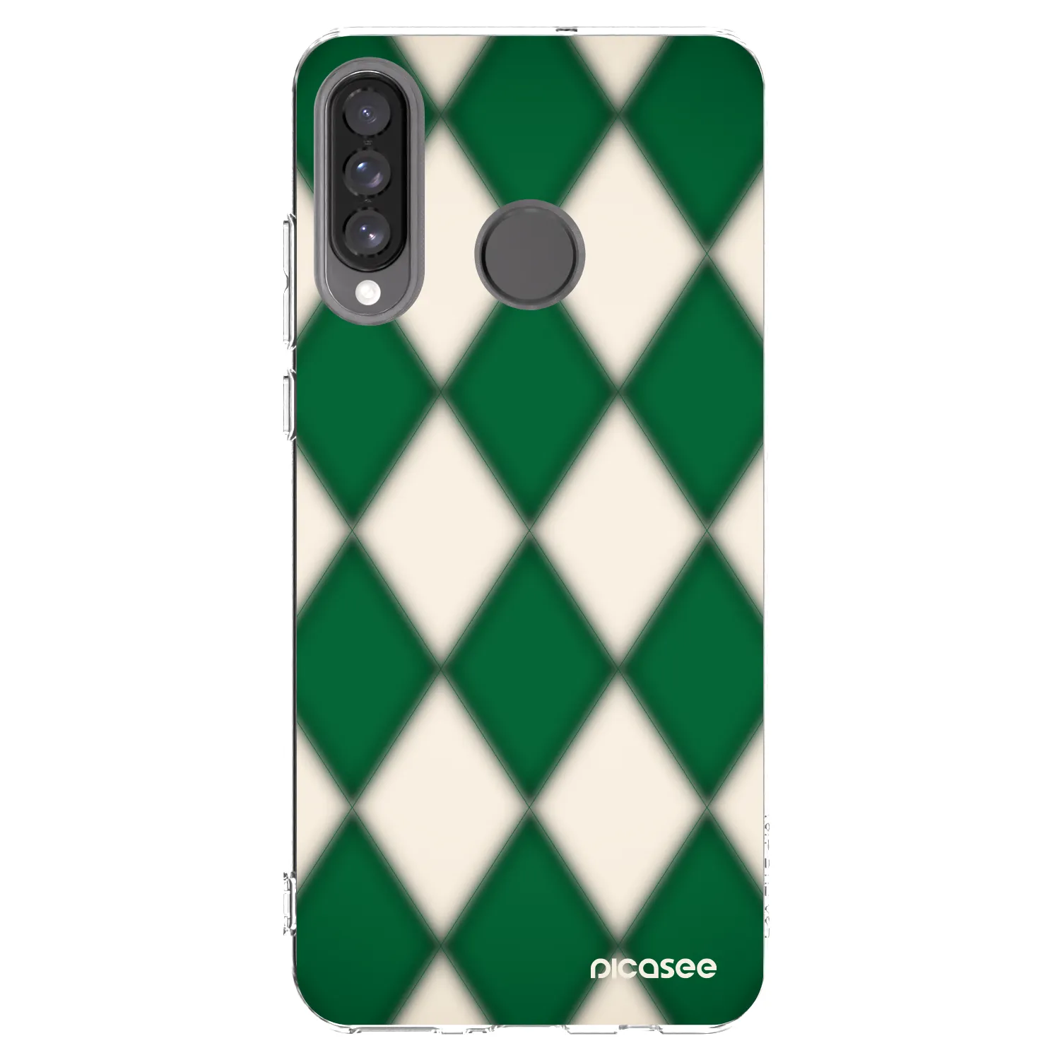 Picasee husă transparentă din silicon pentru Huawei P30 Lite - Emerald Diamond
