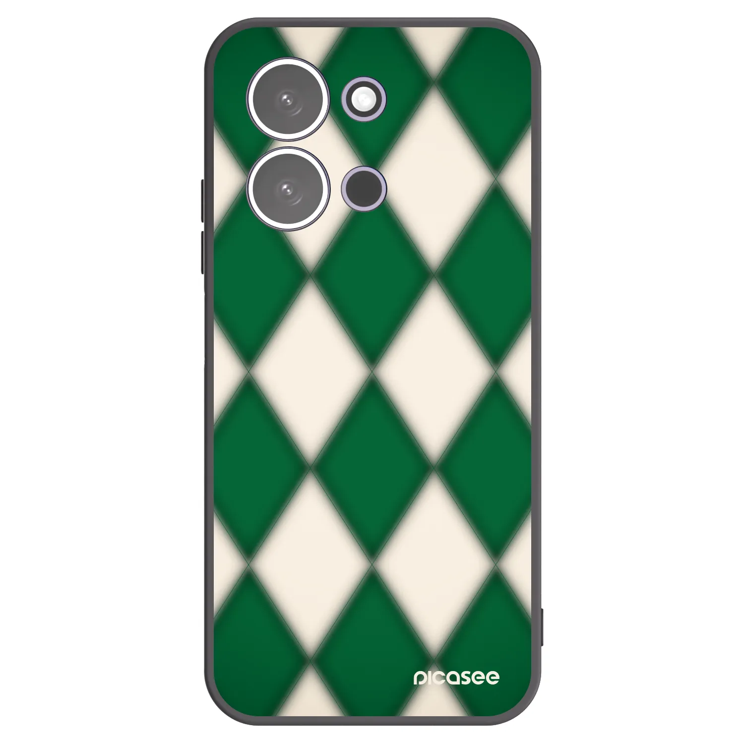 Picasee husă neagră din silicon pentru Xiaomi Redmi 15C 5G - Emerald Diamond