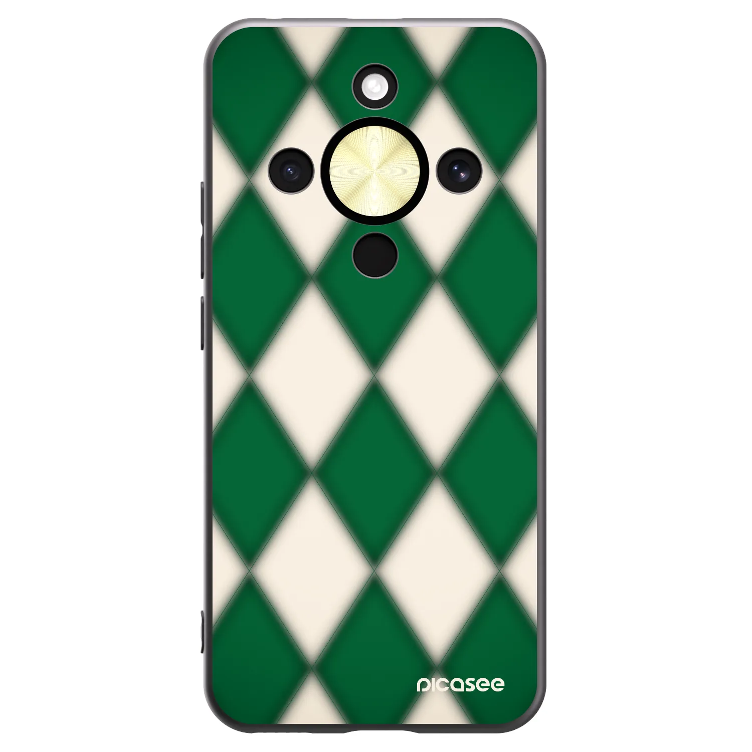 Picasee husă neagră din silicon pentru Honor Magic8 Lite 5G - Emerald Diamond