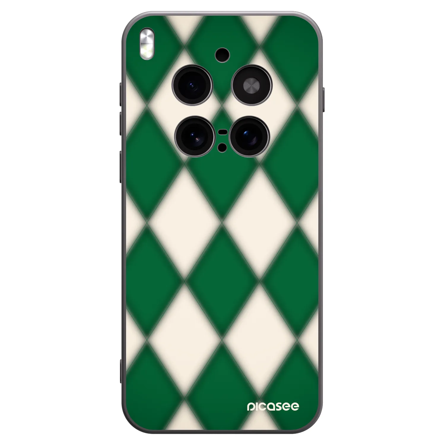 Picasee husă neagră din silicon pentru Vivo X300 Pro - Emerald Diamond