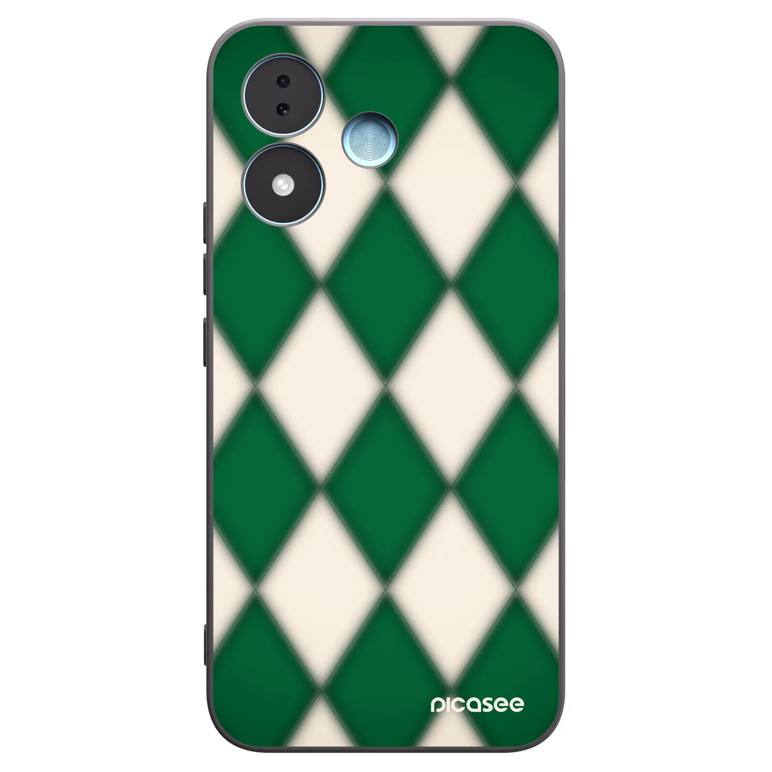 Picasee husă neagră din silicon pentru Xiaomi Redmi Note 17 5G - Emerald Diamond