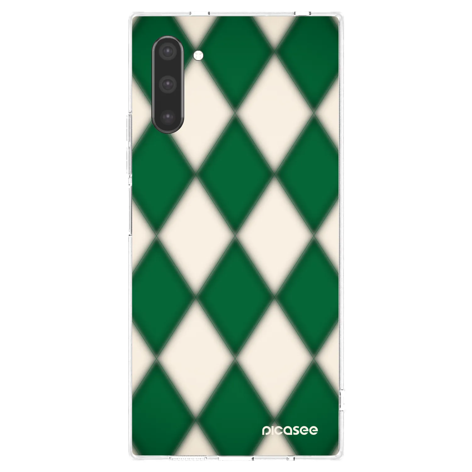 Picasee husă transparentă din silicon pentru Samsung Galaxy Note 10 N970F - Emerald Diamond