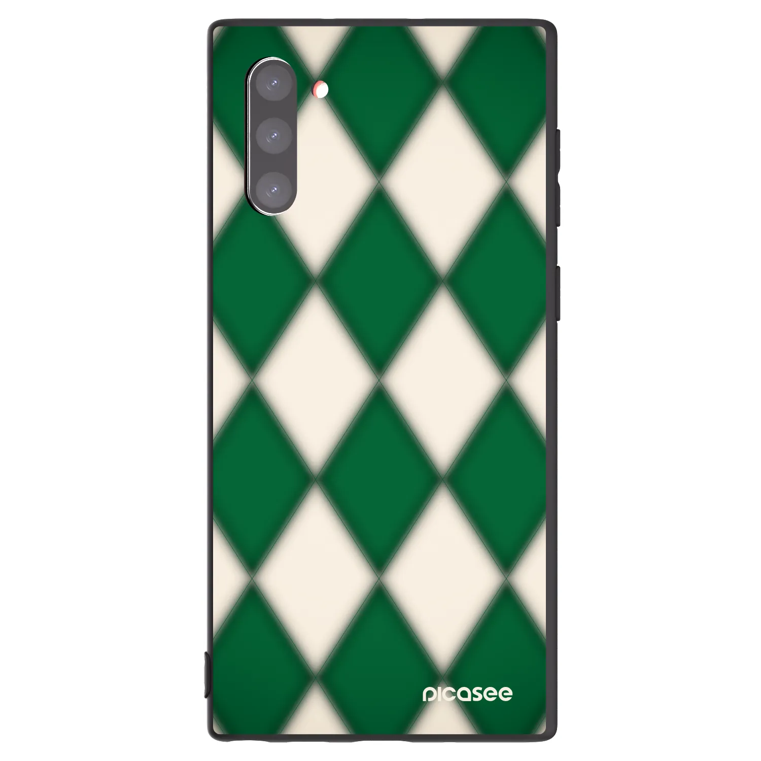 Picasee husă neagră din silicon pentru Samsung Galaxy Note 10 N970F - Emerald Diamond