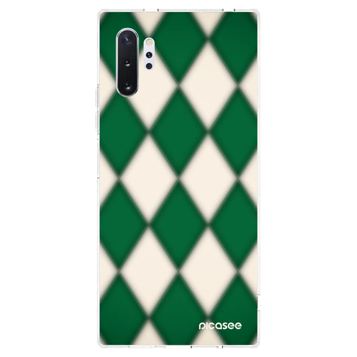 Picasee husă transparentă din silicon pentru Samsung Galaxy Note 10+ N975F - Emerald Diamond