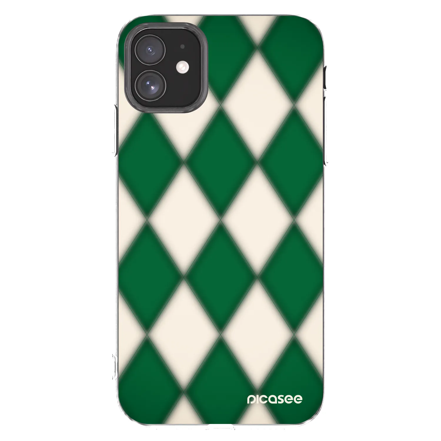 Picasee husă transparentă din silicon pentru Apple iPhone 11 - Emerald Diamond