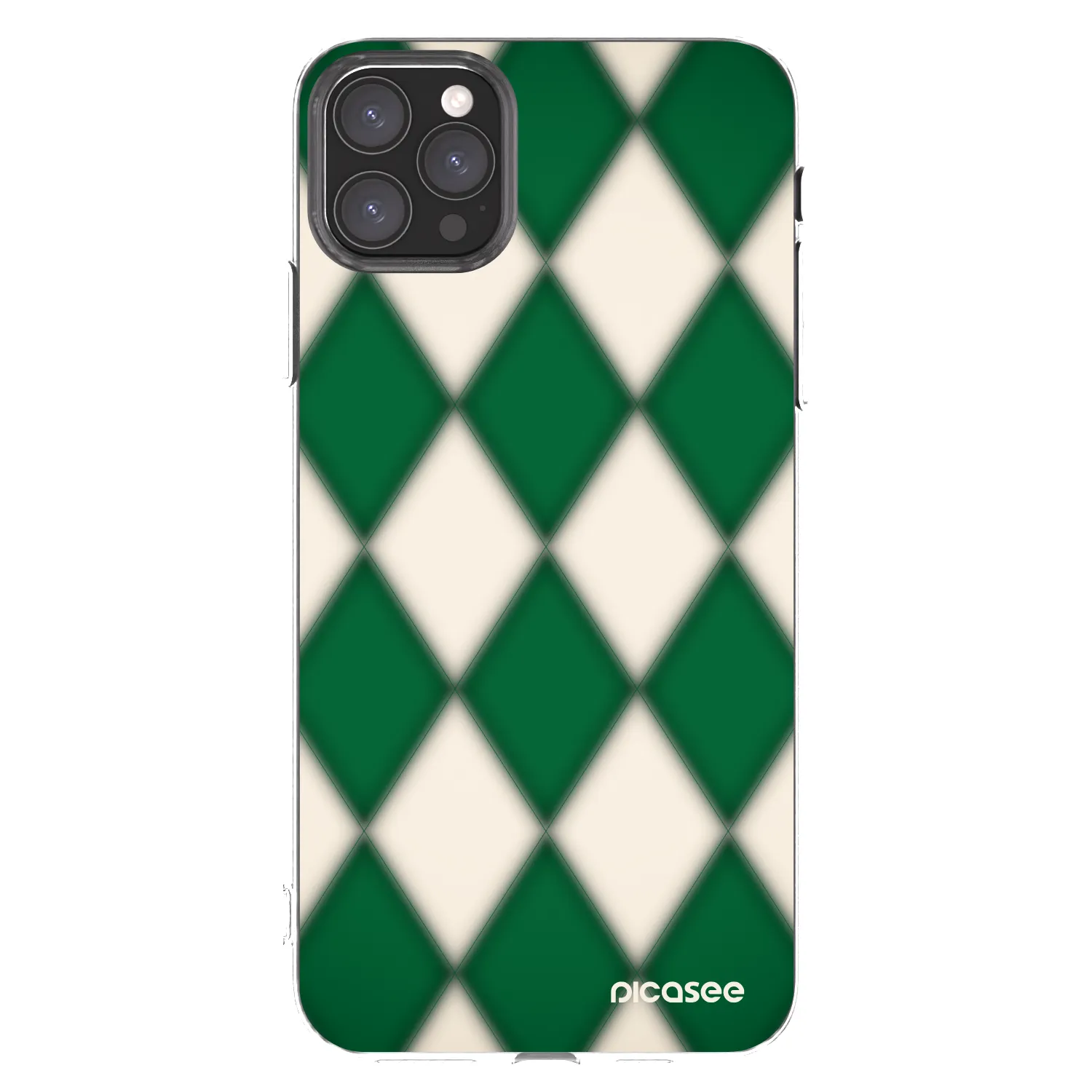 Picasee husă transparentă din silicon pentru Apple iPhone 11 Pro Max - Emerald Diamond