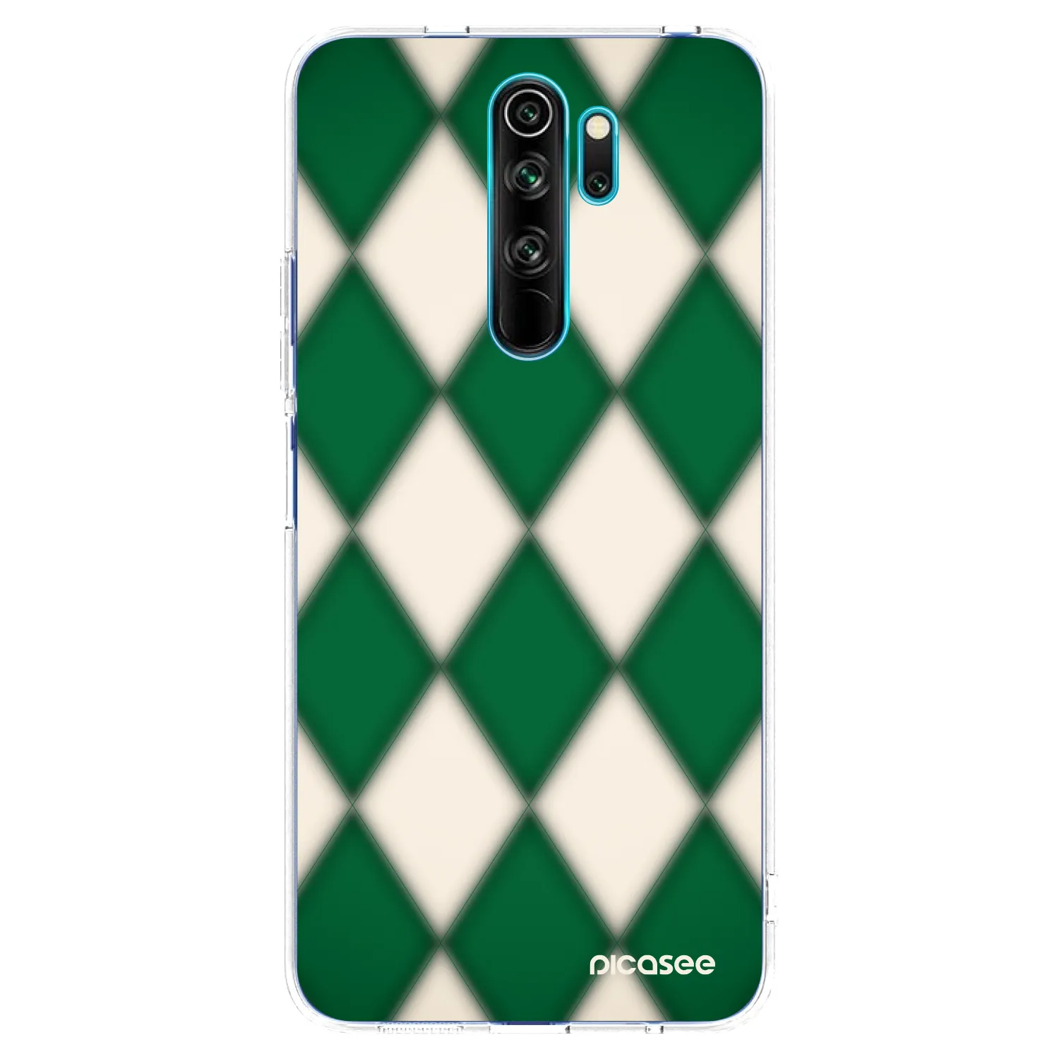 Picasee husă transparentă din silicon pentru Xiaomi Redmi Note 8 Pro - Emerald Diamond