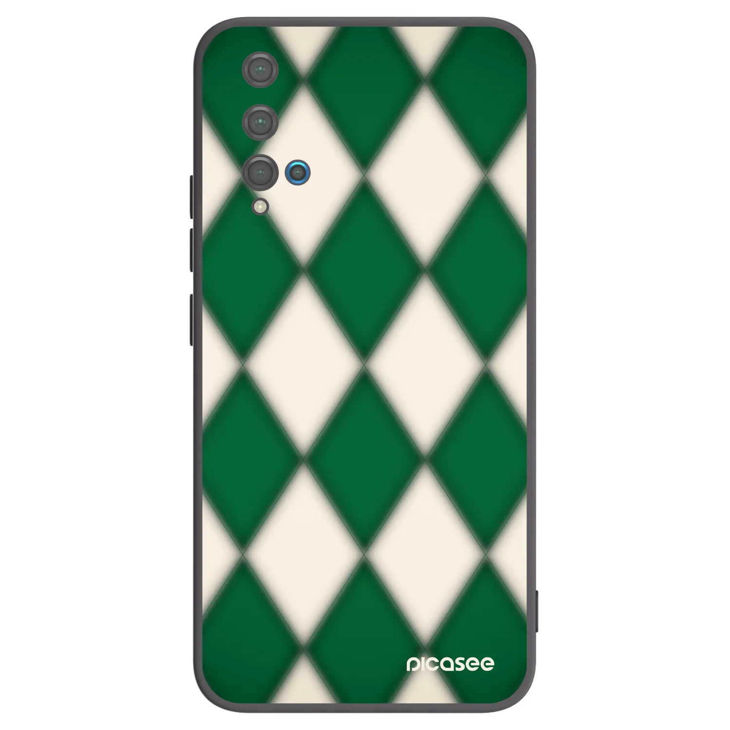 Picasee husă neagră din silicon pentru Huawei Nova 5T - Emerald Diamond