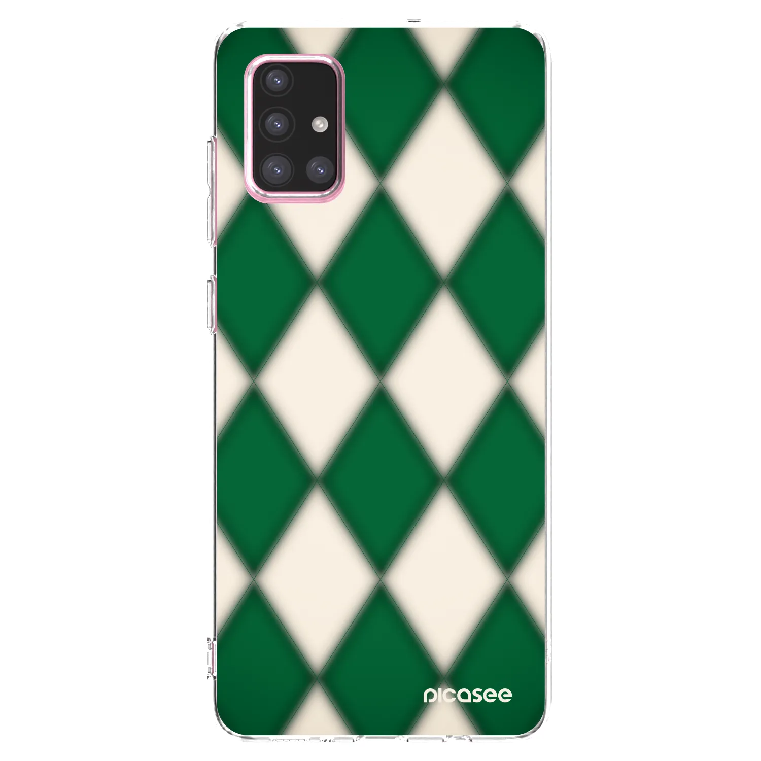 Picasee husă transparentă din silicon pentru Samsung Galaxy A71 A715F - Emerald Diamond