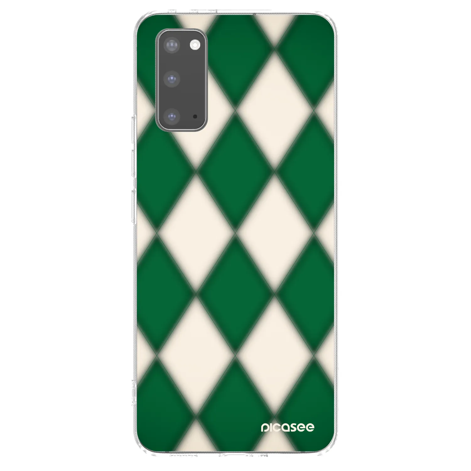 Picasee husă transparentă din silicon pentru Samsung Galaxy S20 G980F - Emerald Diamond