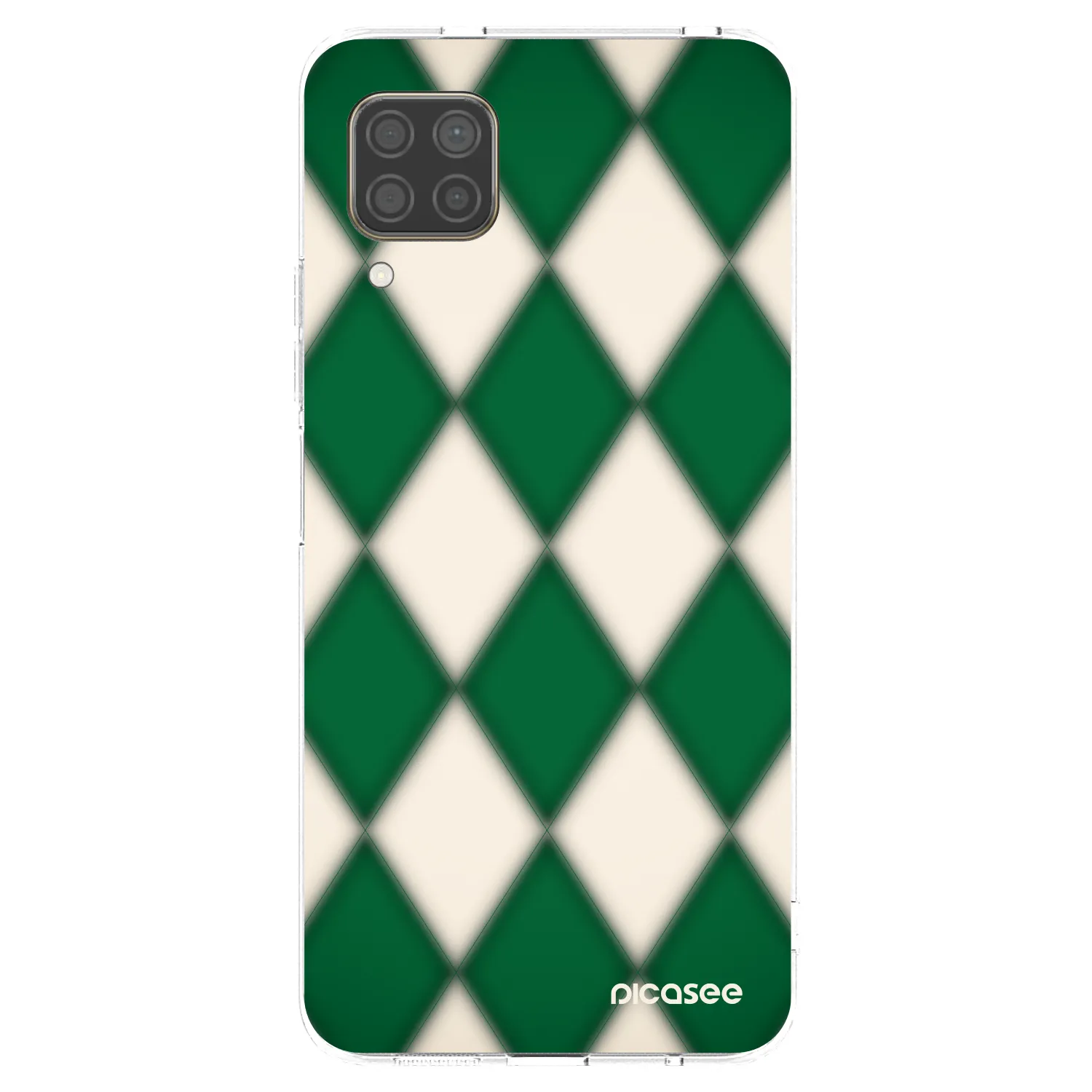 Picasee husă transparentă din silicon pentru Huawei P40 Lite - Emerald Diamond