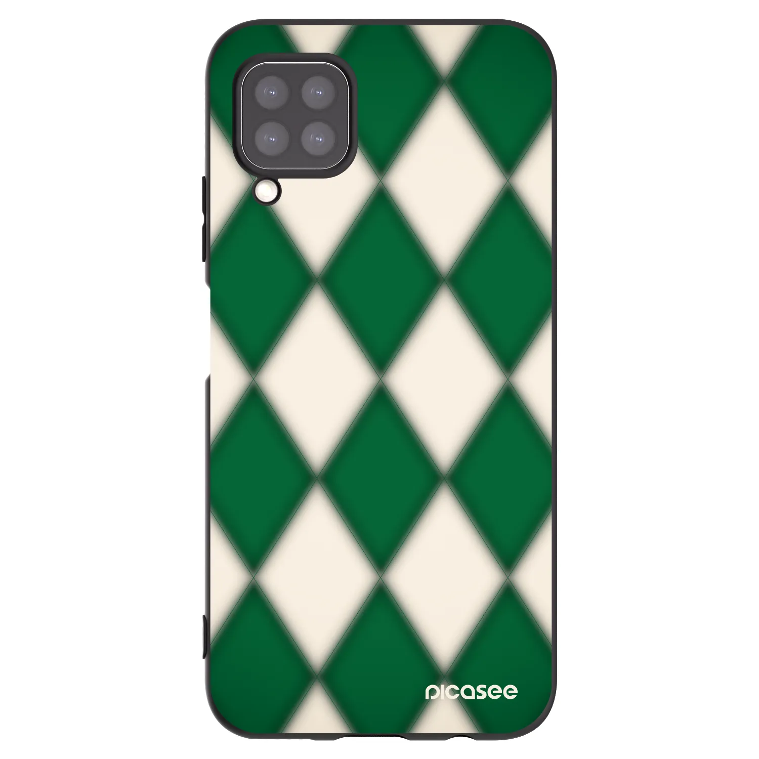 Picasee husă neagră din silicon pentru Huawei P40 Lite - Emerald Diamond