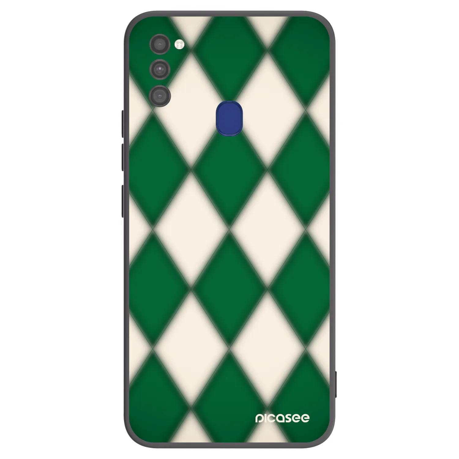Picasee husă neagră din silicon pentru Samsung Galaxy M21 M215F - Emerald Diamond