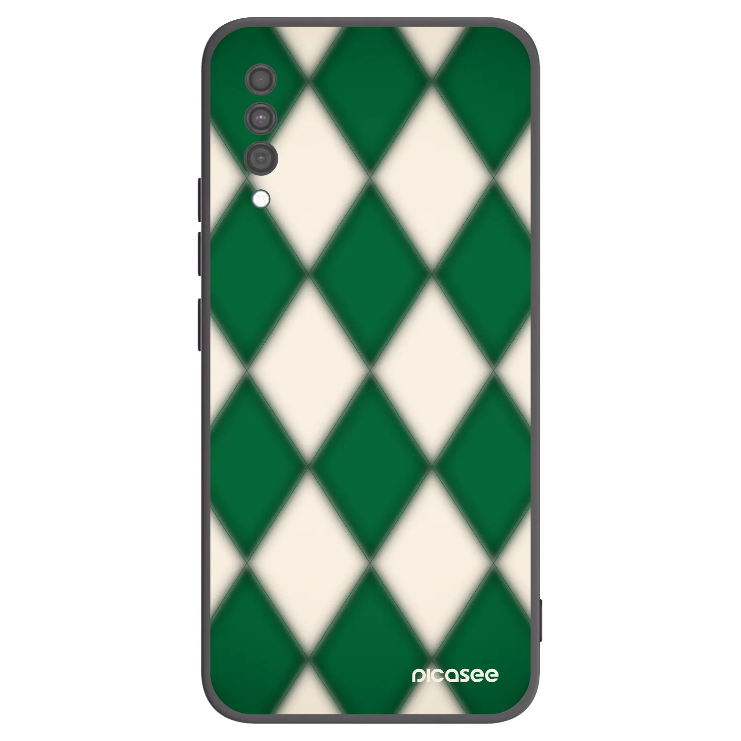 Picasee husă neagră din silicon pentru Samsung Galaxy A30s A307F - Emerald Diamond