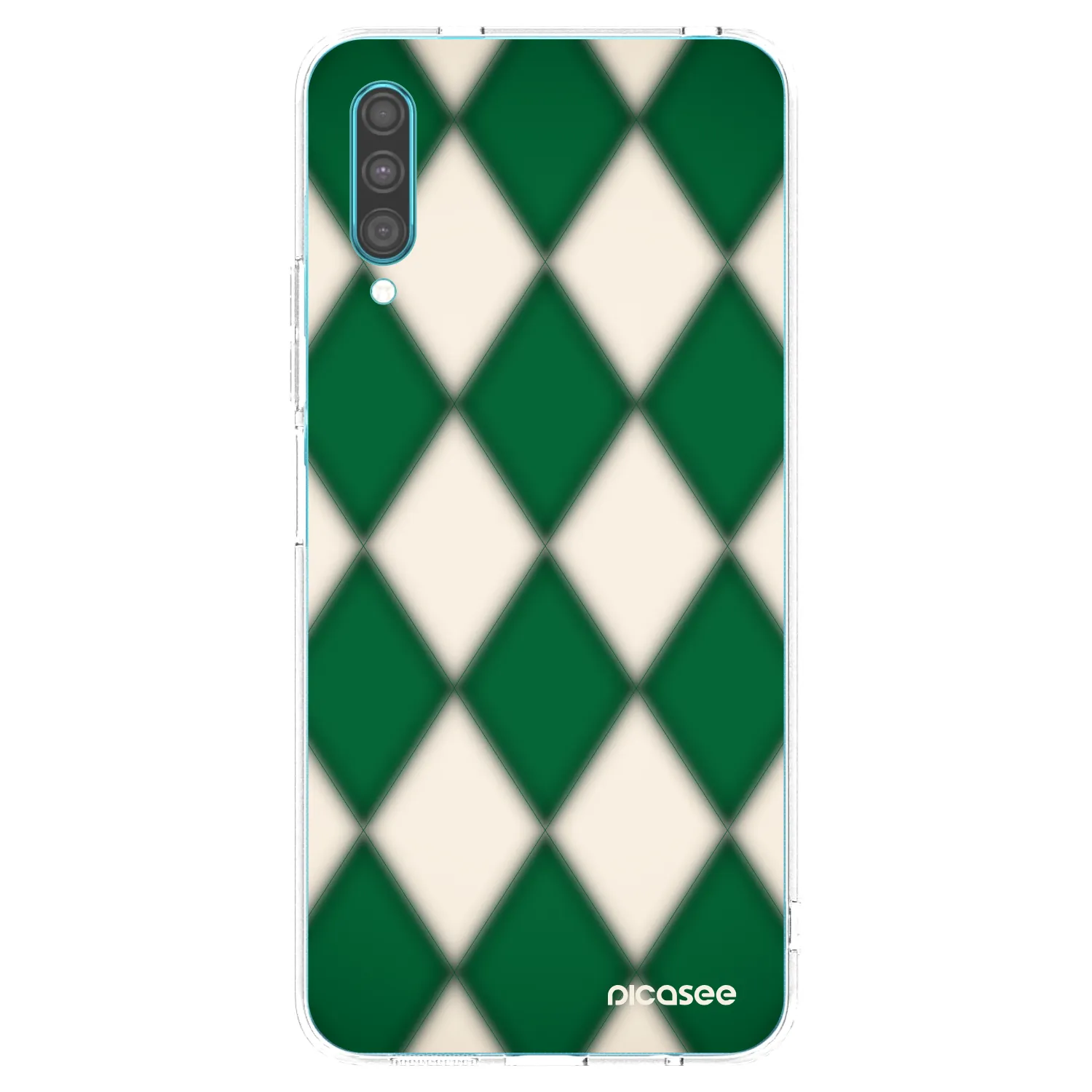 Picasee husă transparentă din silicon pentru Samsung Galaxy A30s A307F - Emerald Diamond