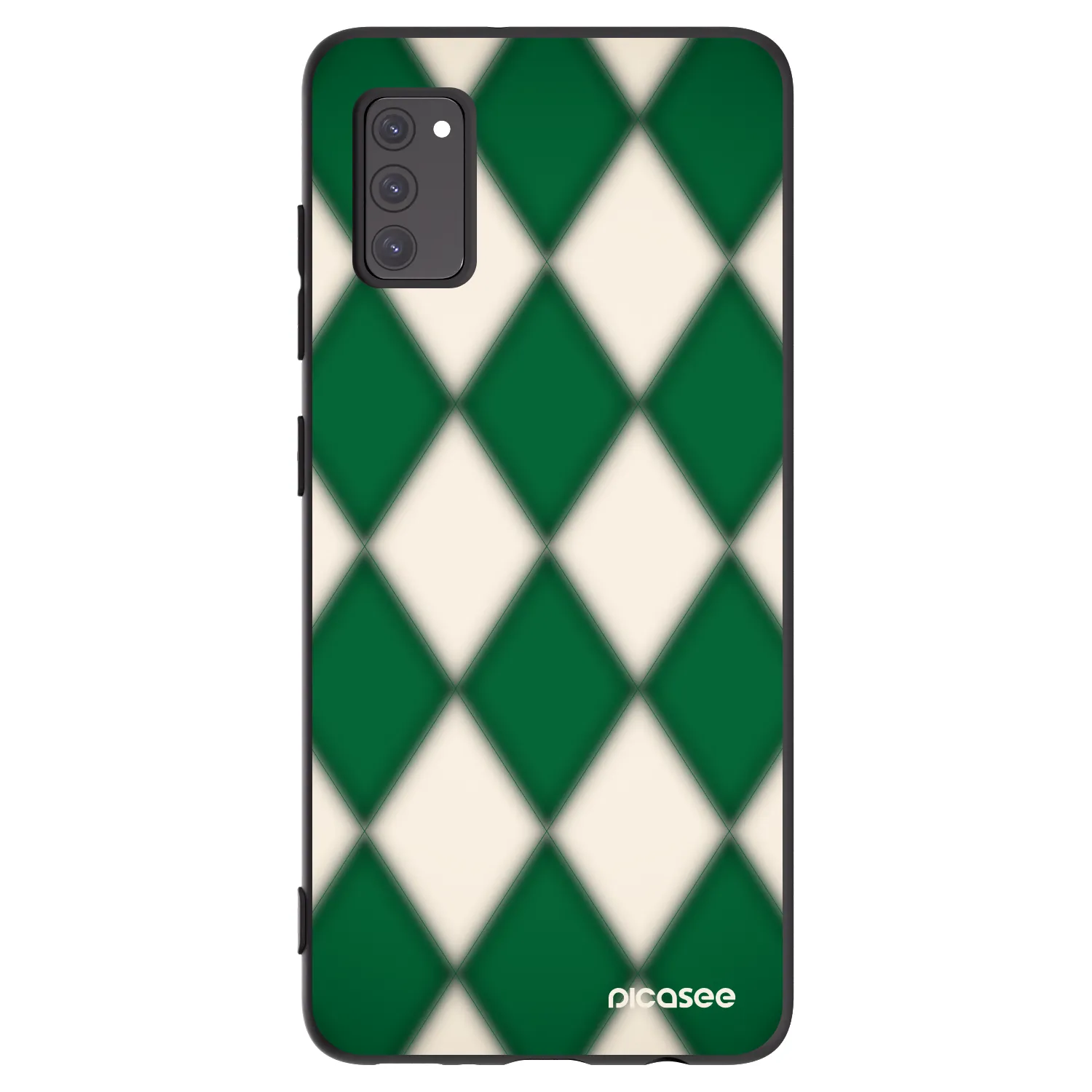 Picasee husă neagră din silicon pentru Samsung Galaxy A41 A415F - Emerald Diamond
