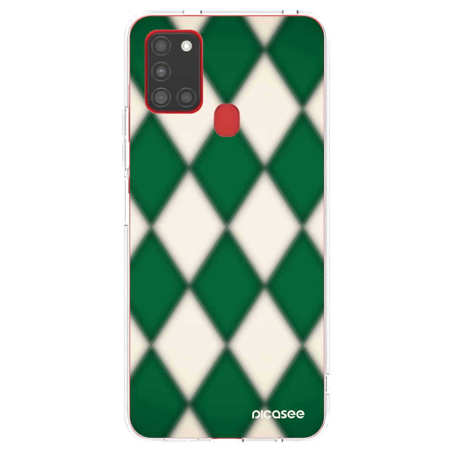 Picasee husă transparentă din silicon pentru Samsung Galaxy A21s - Emerald Diamond