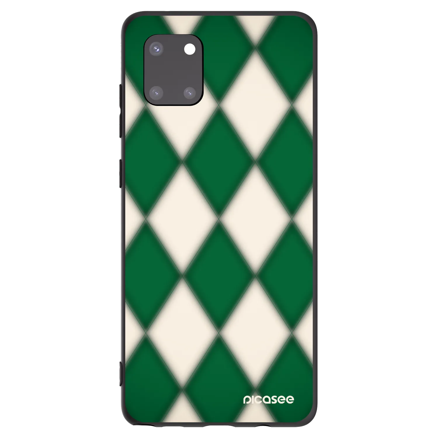 Picasee husă neagră din silicon pentru Samsung Galaxy Note 10 Lite N770F - Emerald Diamond