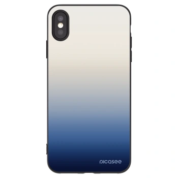 Picasee husă neagră din silicon pentru Apple iPhone XS Max - Gravity Fade