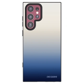 Picasee husă neagră din silicon pentru Samsung Galaxy S22 Ultra 5G - Gravity Fade