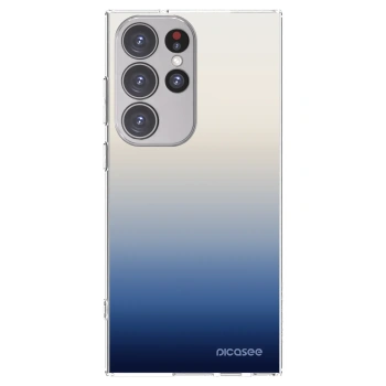 Picasee husă transparentă din silicon pentru Samsung Galaxy S23 Ultra 5G - Gravity Fade