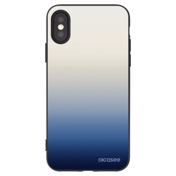 Picasee husă neagră din silicon pentru Apple iPhone X/XS - Gravity Fade