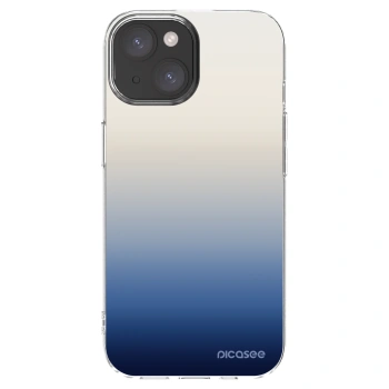 Picasee husă transparentă din silicon pentru Apple iPhone 15 - Gravity Fade
