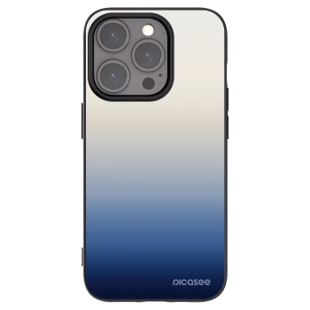 Picasee husă neagră din silicon pentru Apple iPhone 15 Pro - Gravity Fade