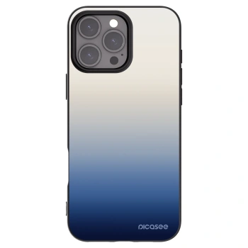 Picasee husă neagră din silicon pentru Apple iPhone 16 Pro Max - Gravity Fade