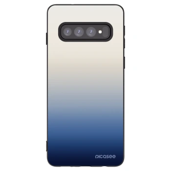 Picasee husă neagră din silicon pentru Samsung Galaxy S10 G973 - Gravity Fade