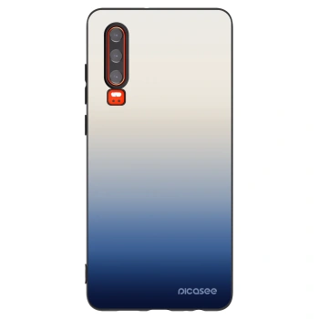 Picasee husă neagră din silicon pentru Huawei P30 - Gravity Fade