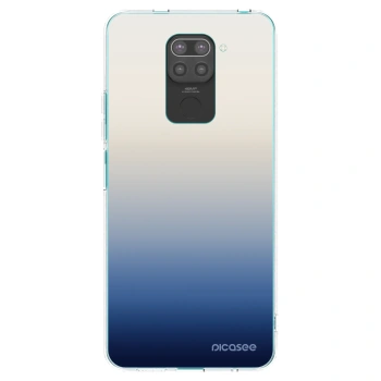 Picasee husă neagră din silicon pentru Xiaomi Redmi Note 9 - Gravity Fade