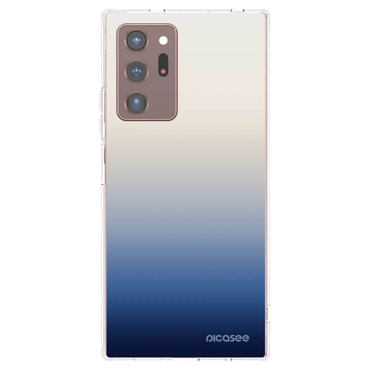 Picasee husă transparentă din silicon pentru Samsung Galaxy Note 20 Ultra - Gravity Fade
