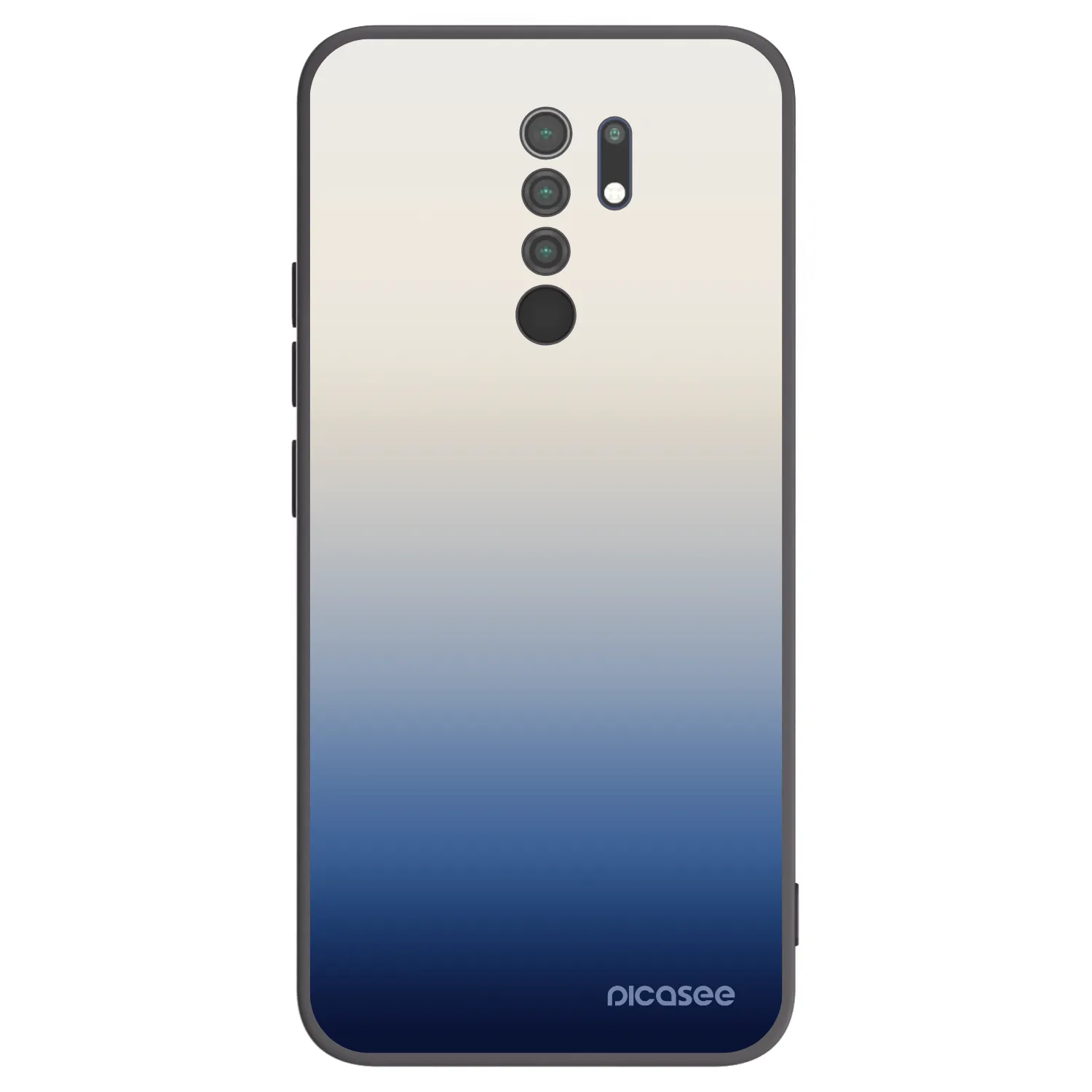 Picasee husă neagră din silicon pentru Xiaomi Redmi 9 - Gravity Fade