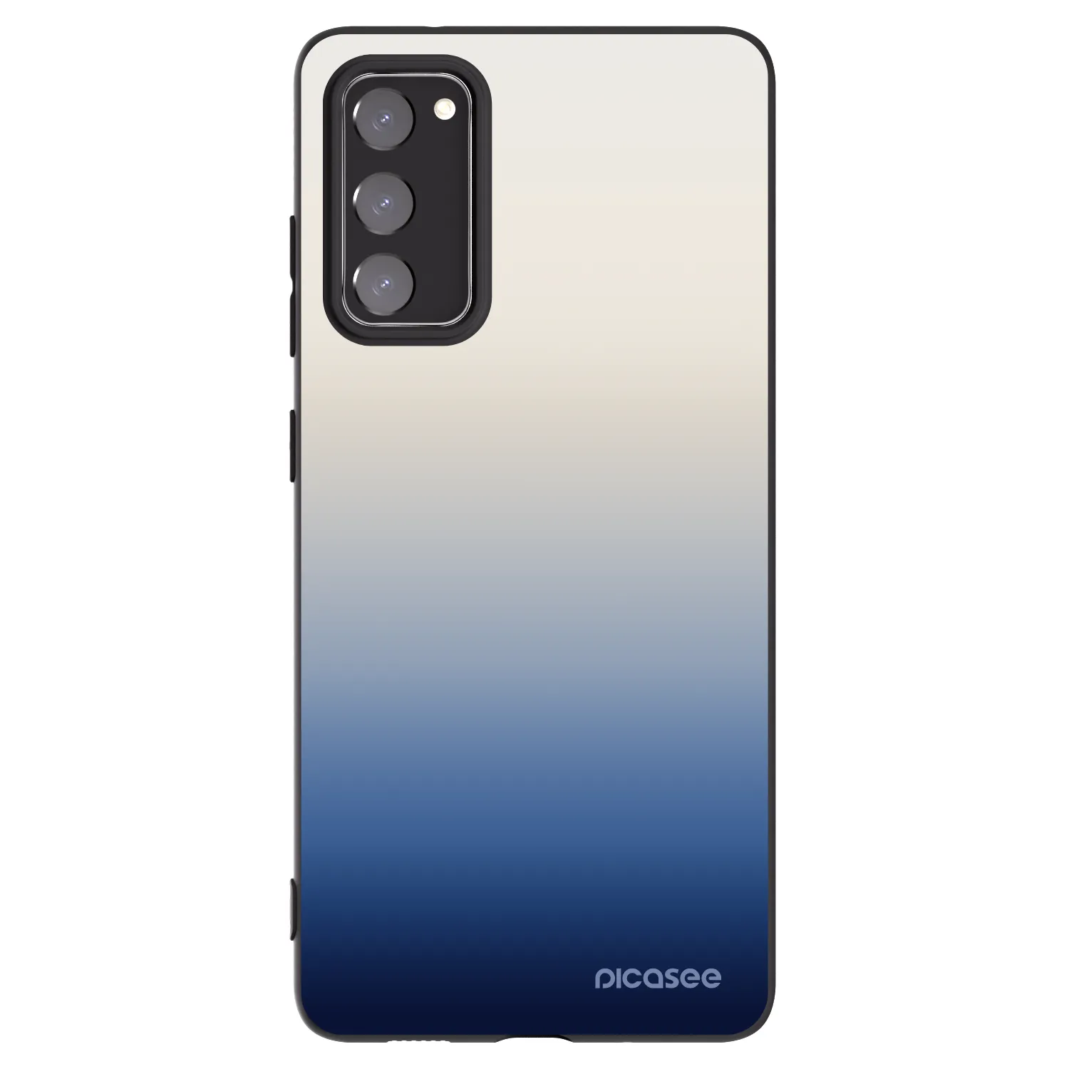 Picasee husă neagră din silicon pentru Samsung Galaxy S20 FE - Gravity Fade