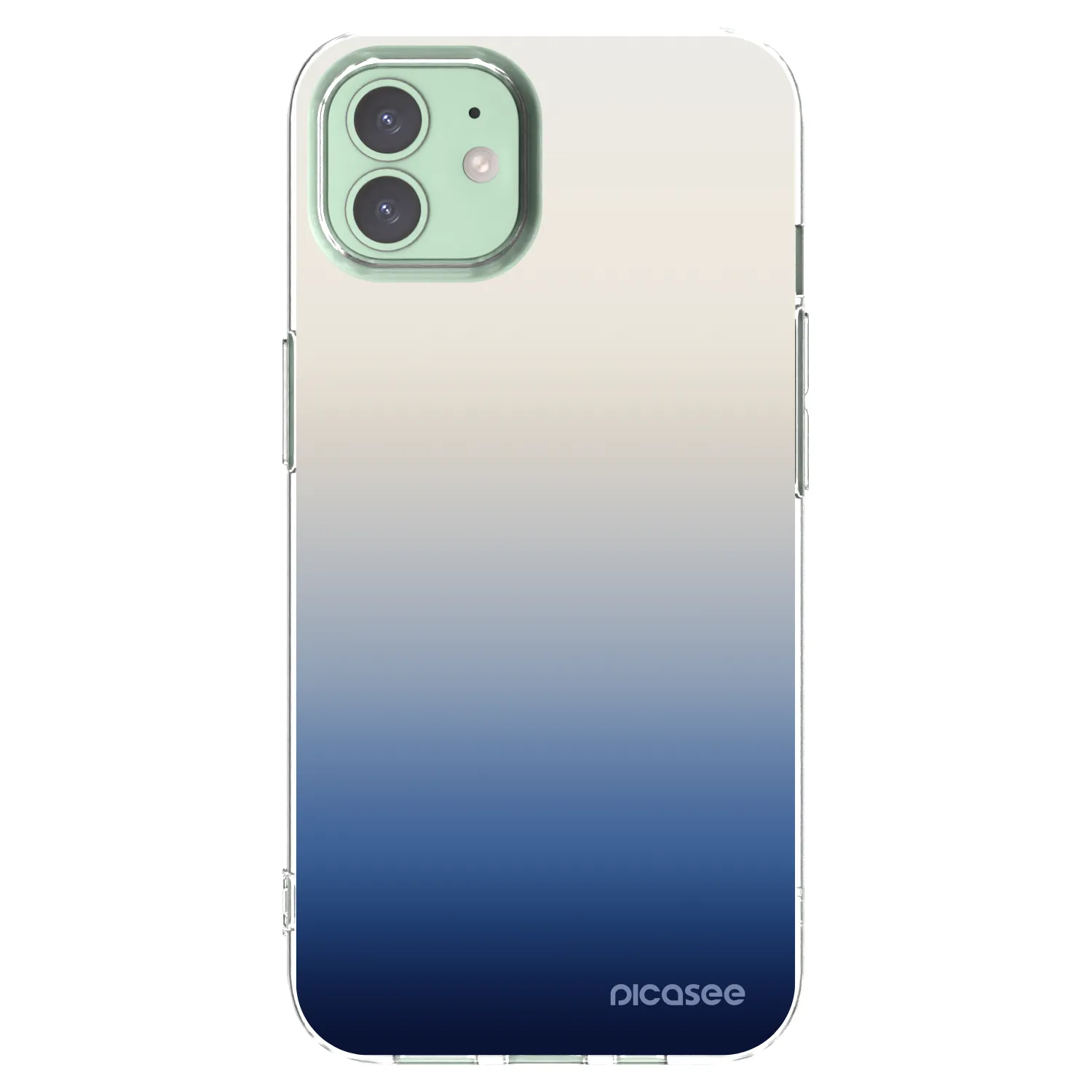 Picasee husă transparentă din silicon pentru Apple iPhone 12 Pro - Gravity Fade