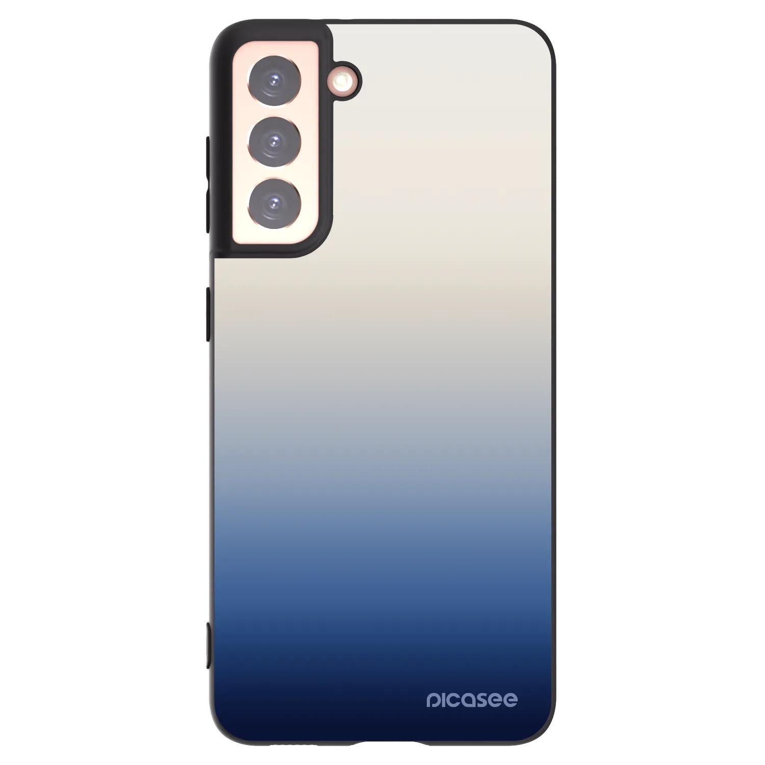 Picasee husă neagră din silicon pentru Samsung Galaxy S21 5G G991B - Gravity Fade