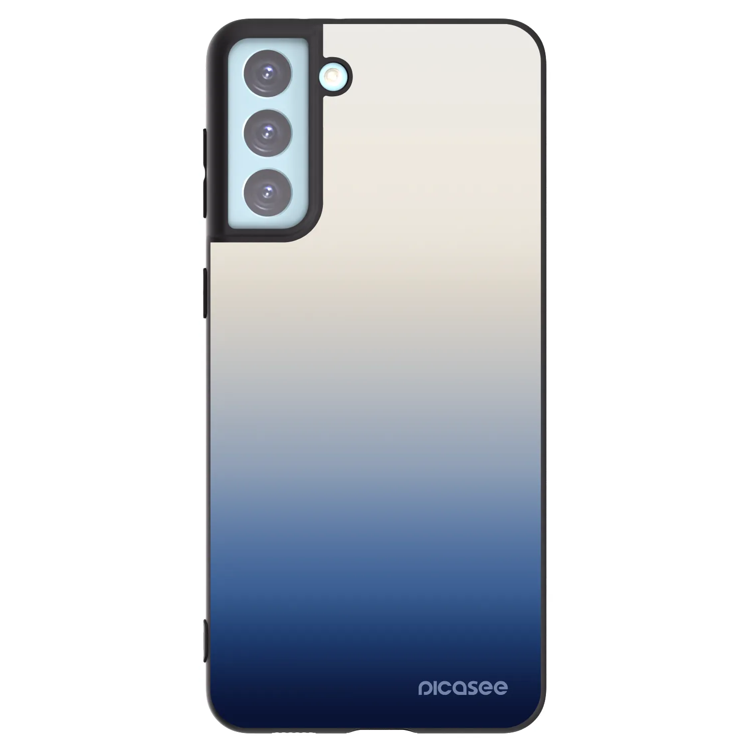 Picasee husă neagră din silicon pentru Samsung Galaxy S21+ 5G G996F - Gravity Fade