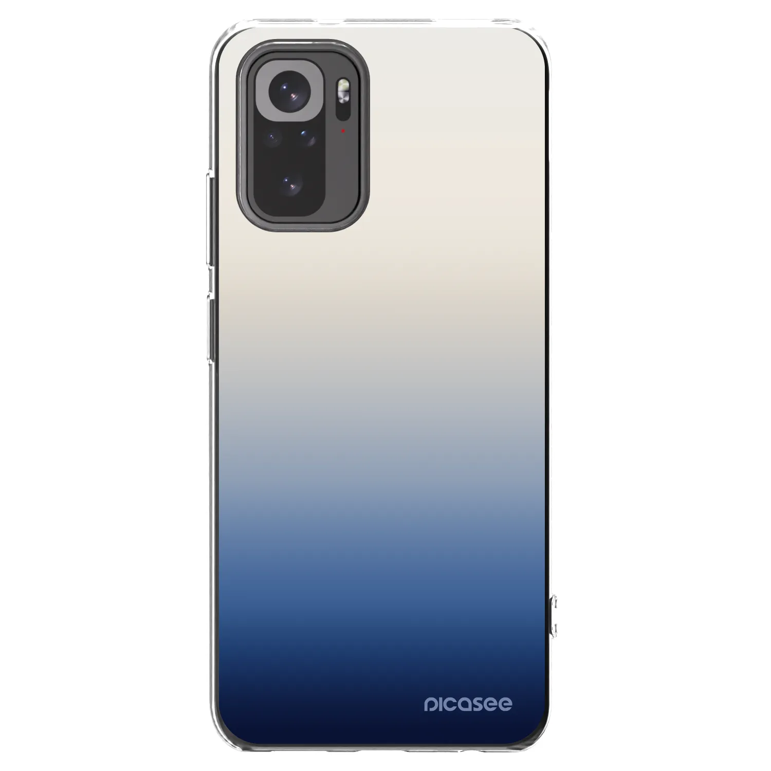 Picasee husă transparentă din silicon pentru Xiaomi Redmi Note 10 - Gravity Fade
