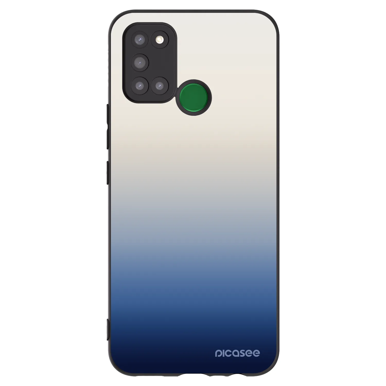 Picasee husă neagră din silicon pentru Realme 7i - Gravity Fade