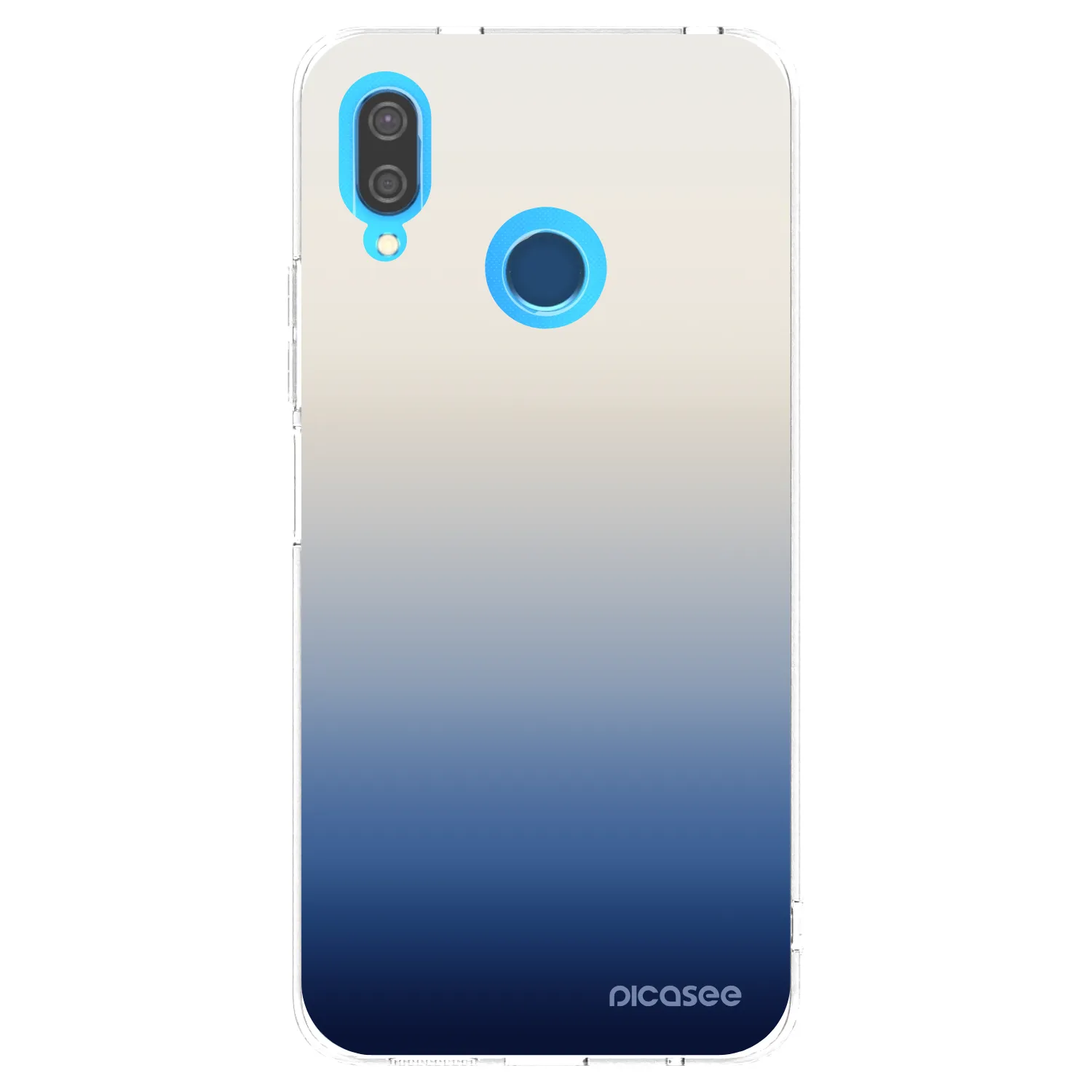 Picasee husă transparentă din silicon pentru Huawei P20 Lite - Gravity Fade