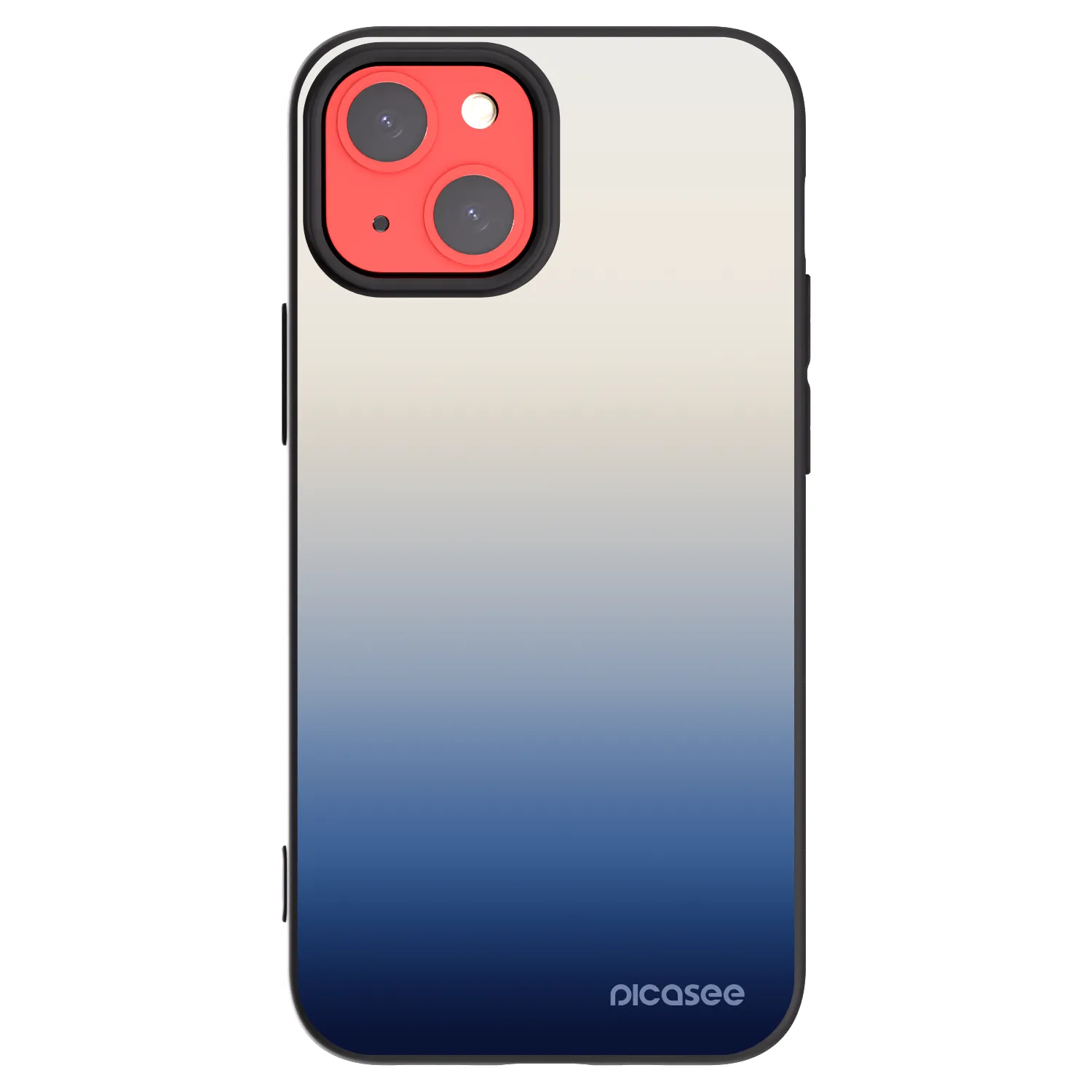 Picasee husă neagră din silicon pentru Apple iPhone 13 mini - Gravity Fade