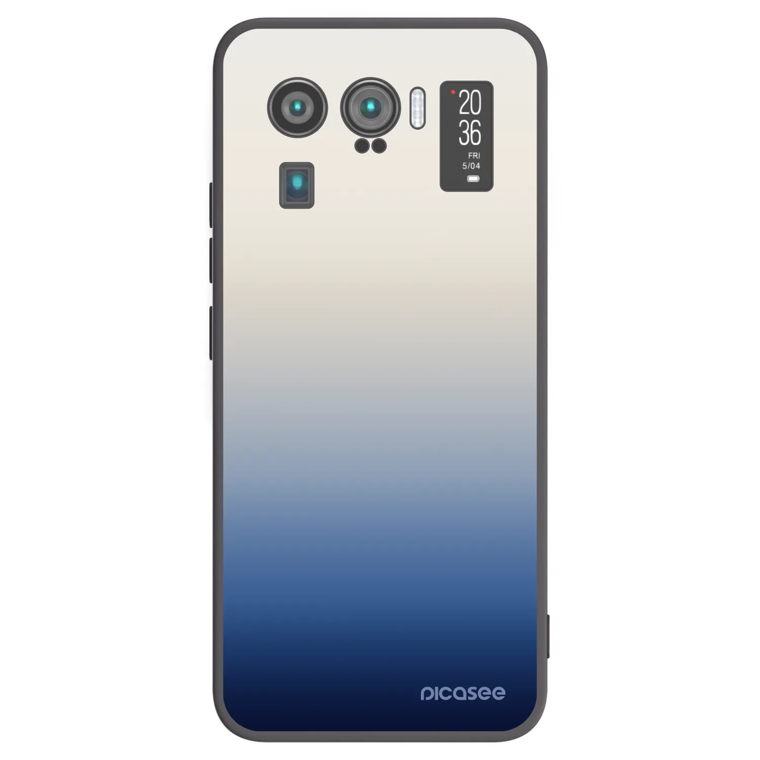 Picasee husă neagră din silicon pentru Xiaomi Mi 11 Ultra - Gravity Fade