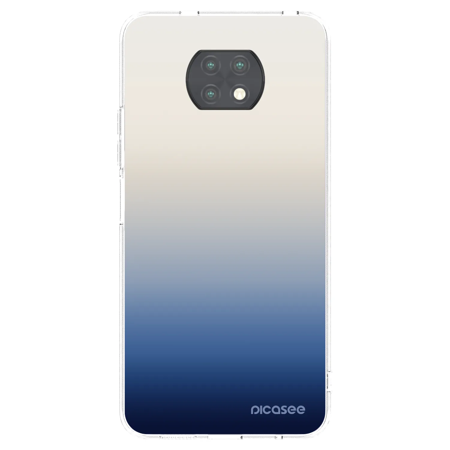 Picasee husă transparentă din silicon pentru Xiaomi Redmi Note 9T - Gravity Fade