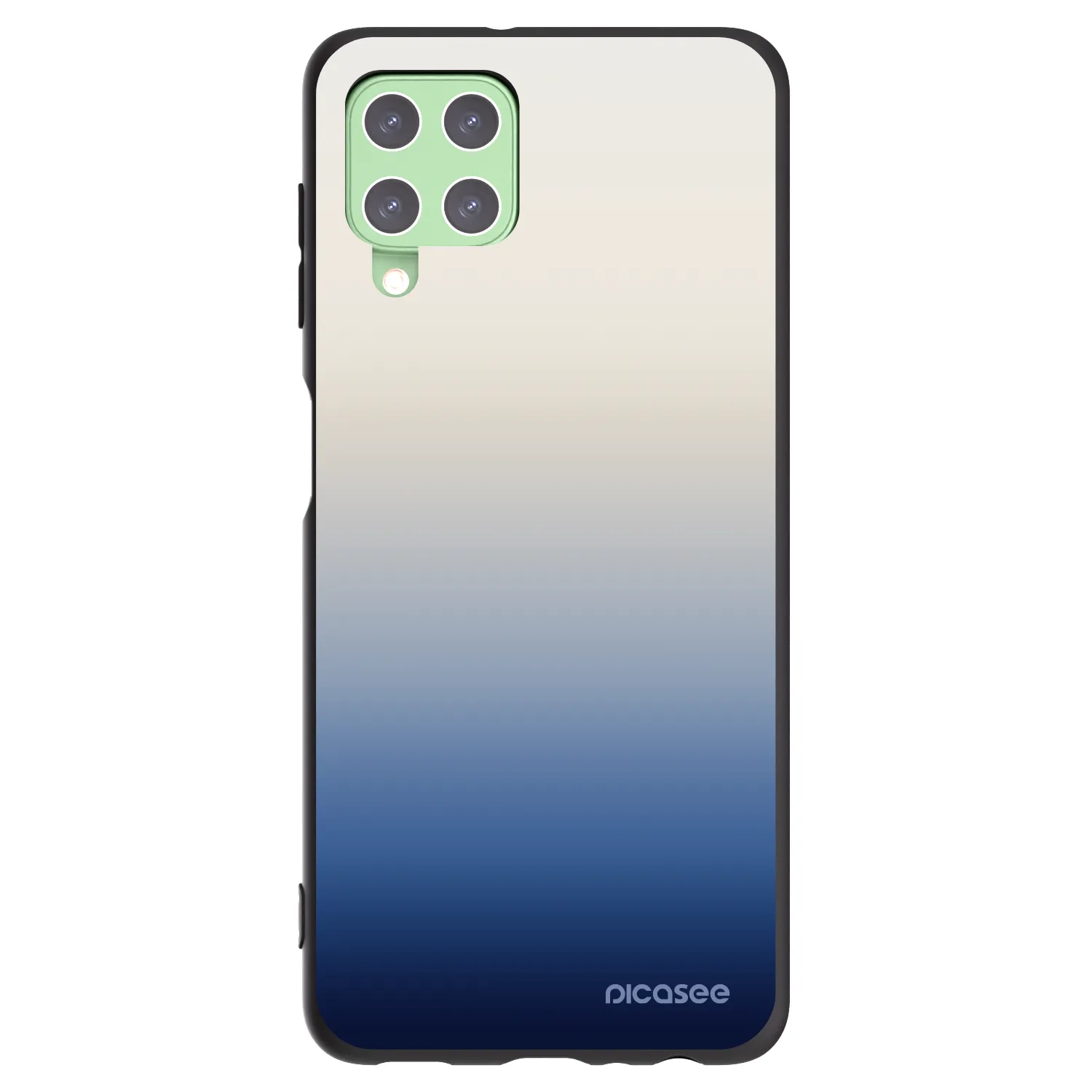 Picasee husă neagră din silicon pentru Samsung Galaxy A22 A225F 4G - Gravity Fade