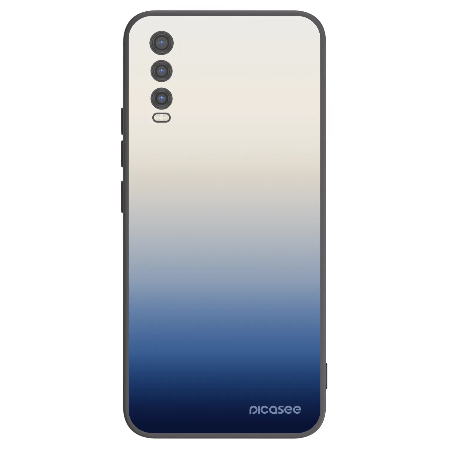 Picasee husă neagră din silicon pentru Vivo Y20s - Gravity Fade
