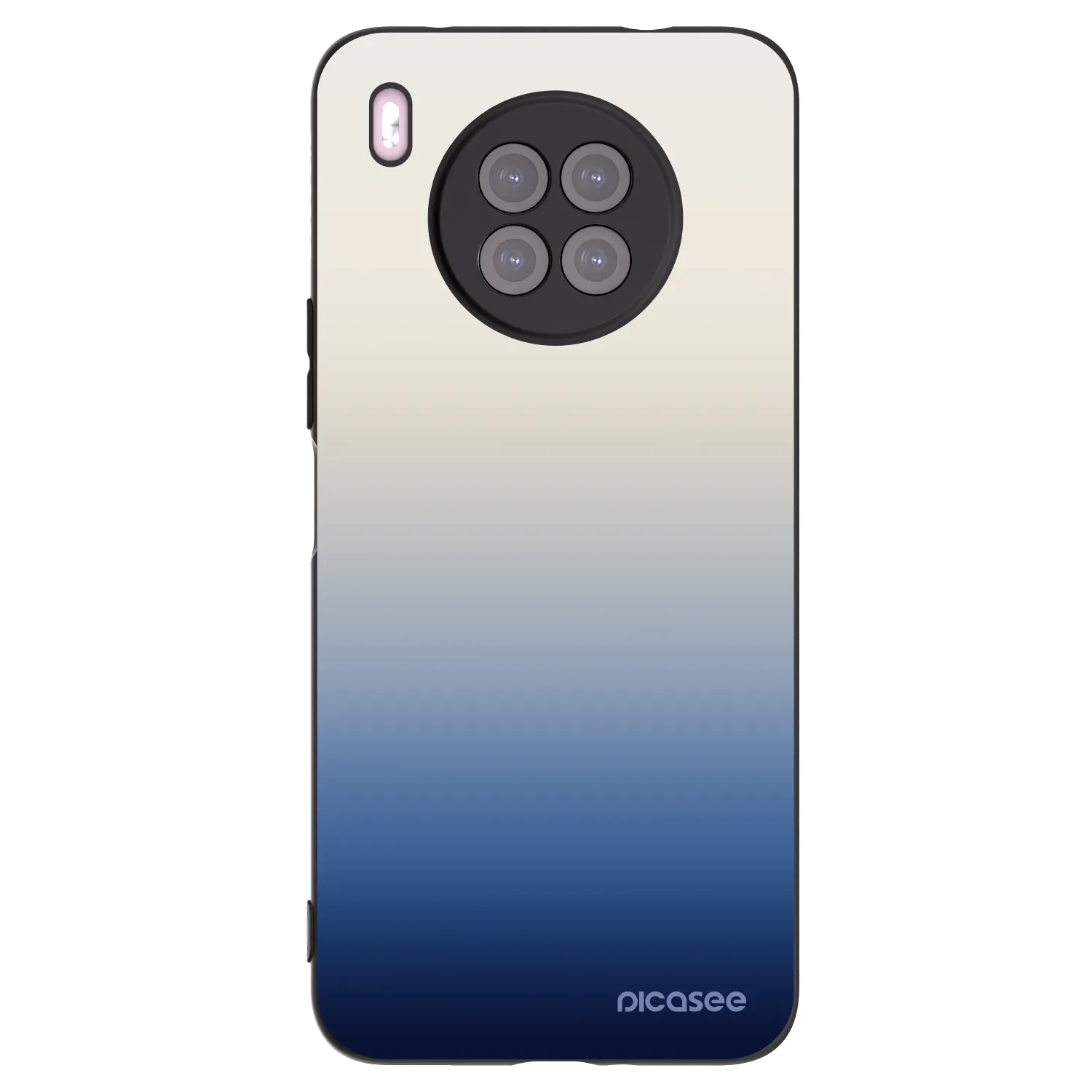 Picasee husă neagră din silicon pentru Huawei Nova 8i - Gravity Fade