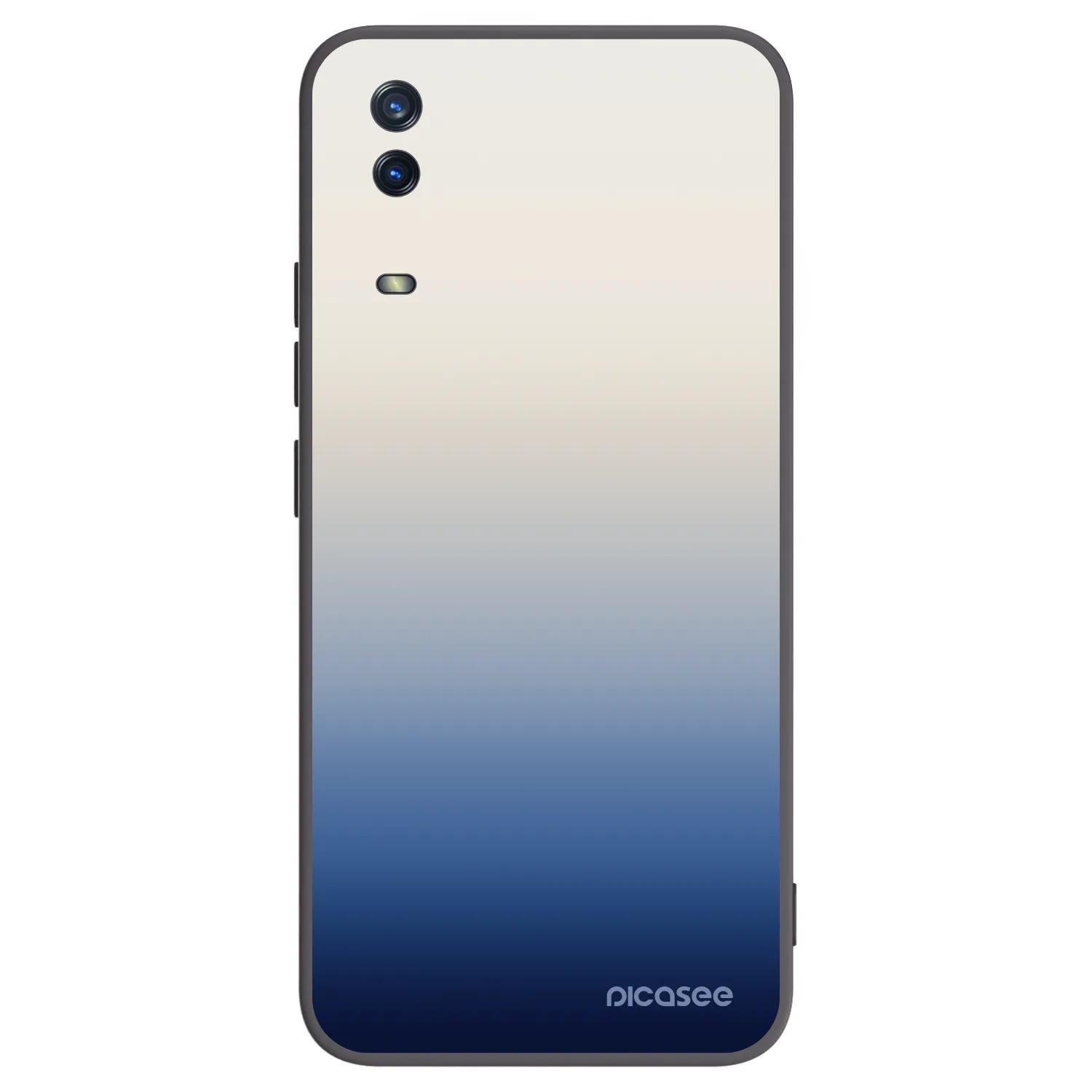 Picasee husă neagră din silicon pentru Vivo Y11s - Gravity Fade
