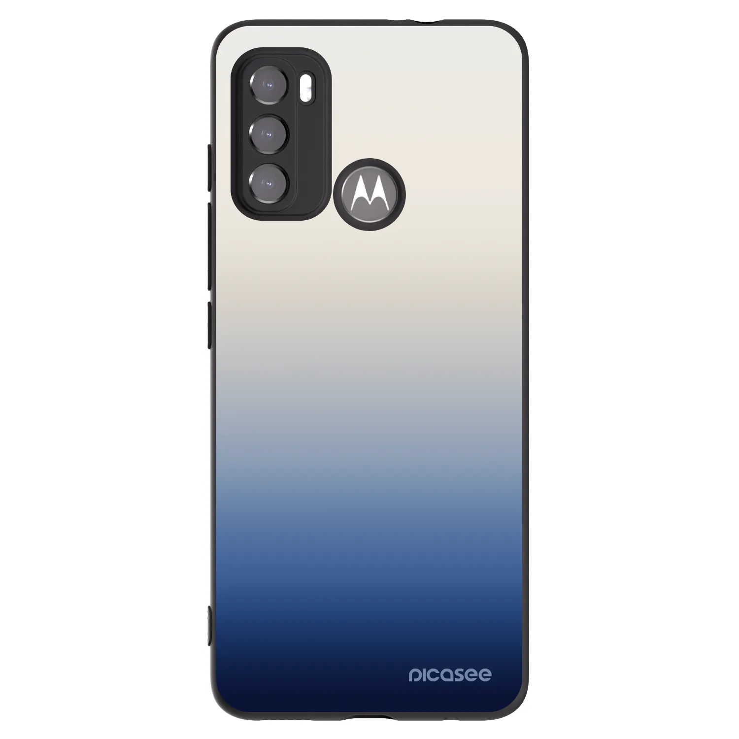 Picasee husă neagră din silicon pentru Motorola Moto G60 - Gravity Fade